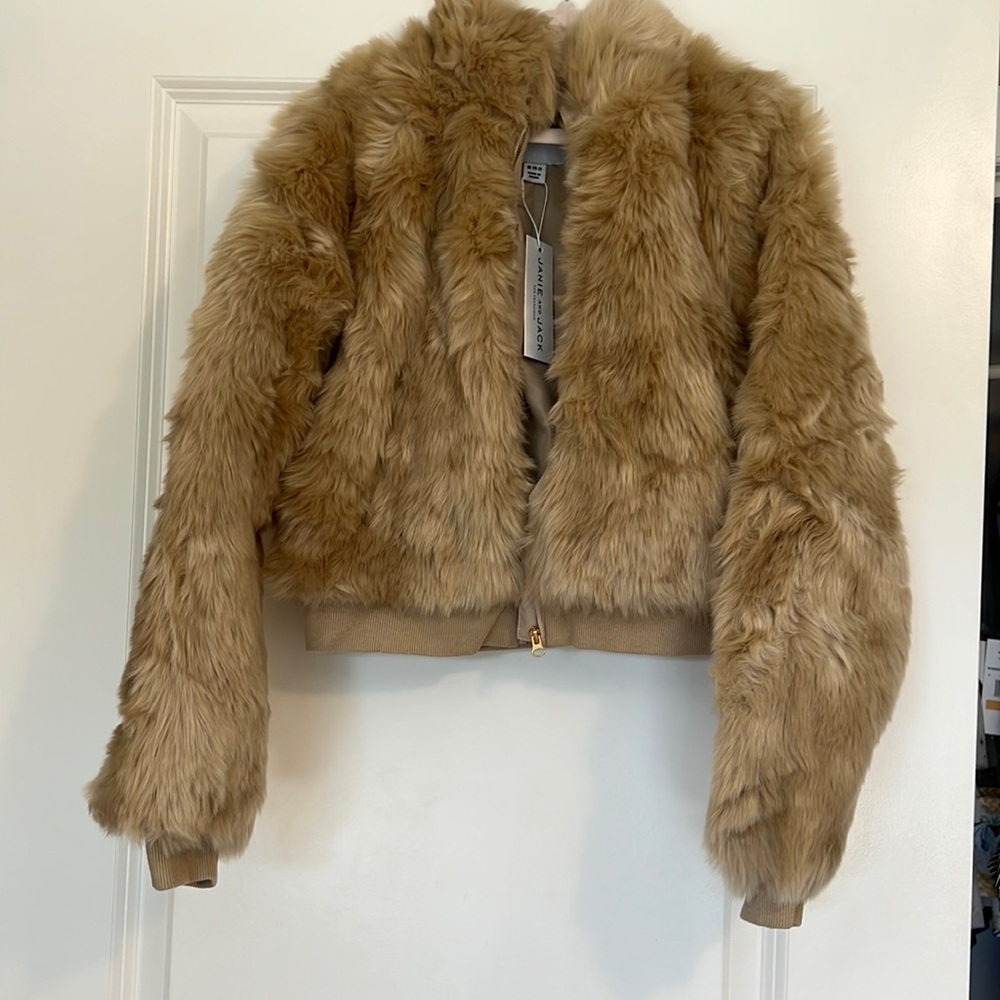 New With Tags! Janie and Jack Faux Fur Jacket